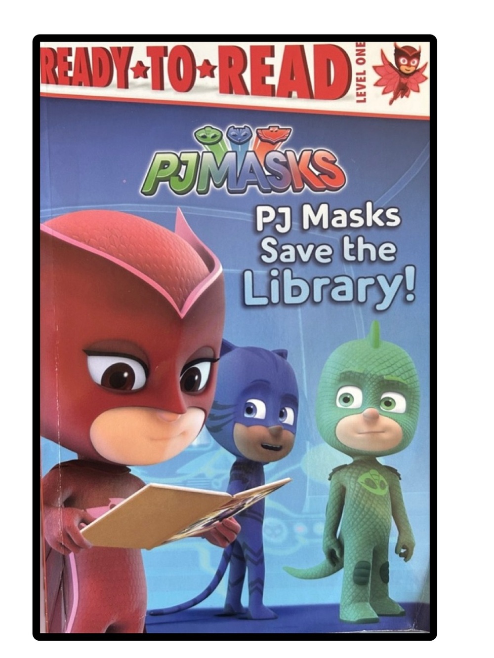 BUNDLE & SAVE🎉 PJ Masks Save the Library Level 1 Reader